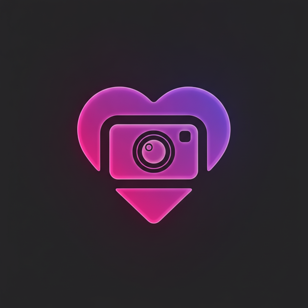 Logo ConectaLive corazón cámara