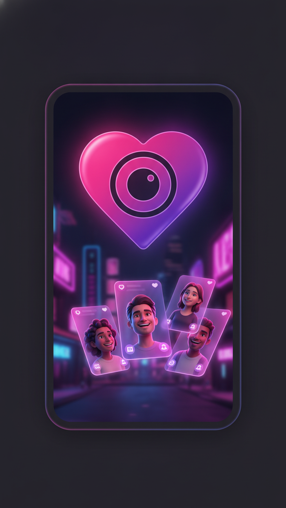 ConectaLive discover swipe de perfiles